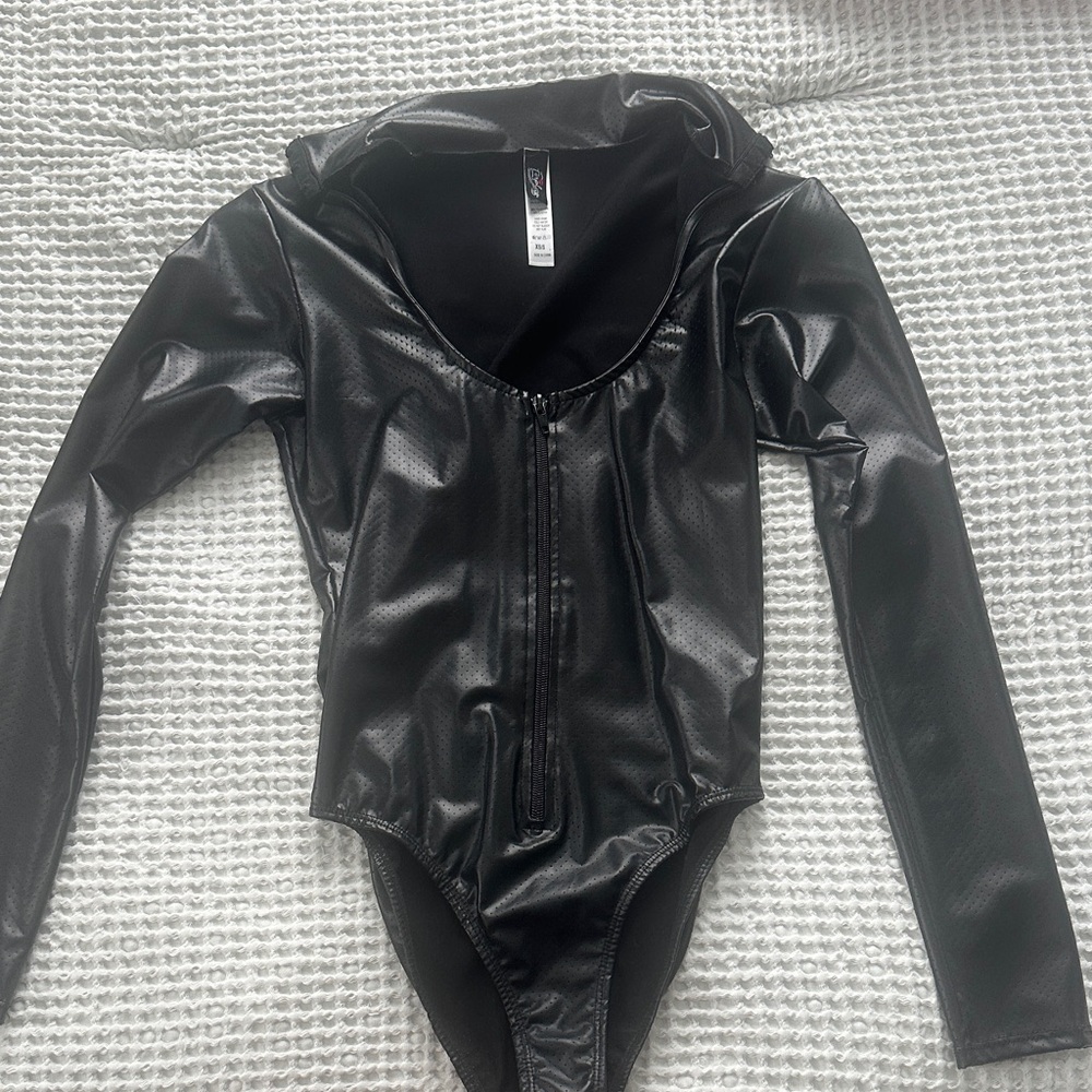 Black Long Sleeve Bodysuit